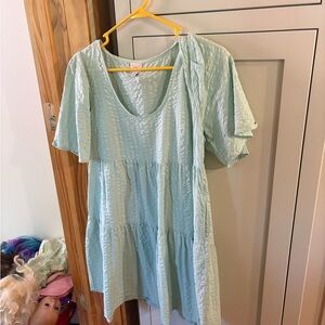 a new day Light Blue Mini Dress